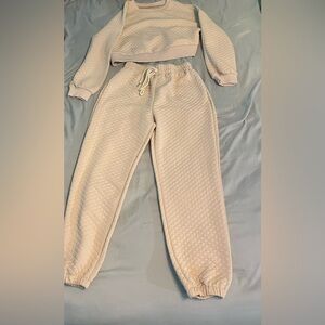 Joggers and crop top